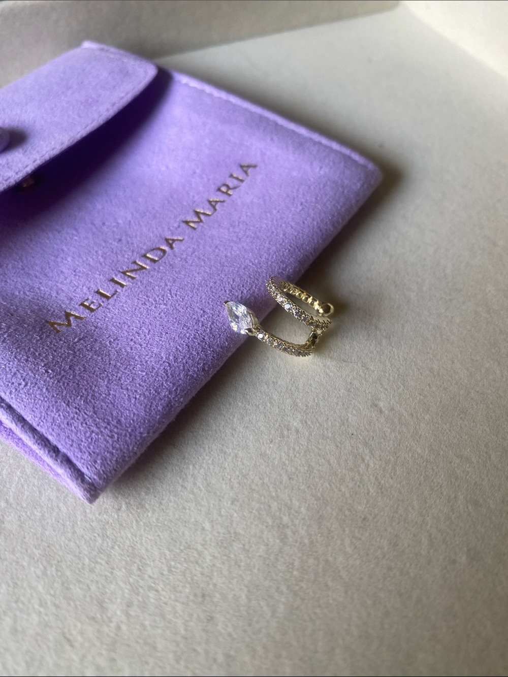 Melinda Maria GOLD EAR CUFF